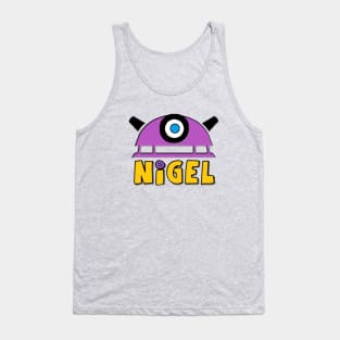 Nigel the Purple Dalek Tank Top